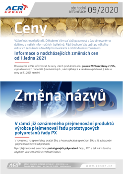 Informační bulettin ACR Czech - Sika