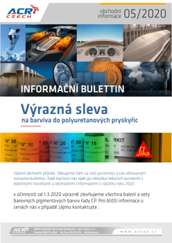 Informační bulettin ACR Czech - Sika
